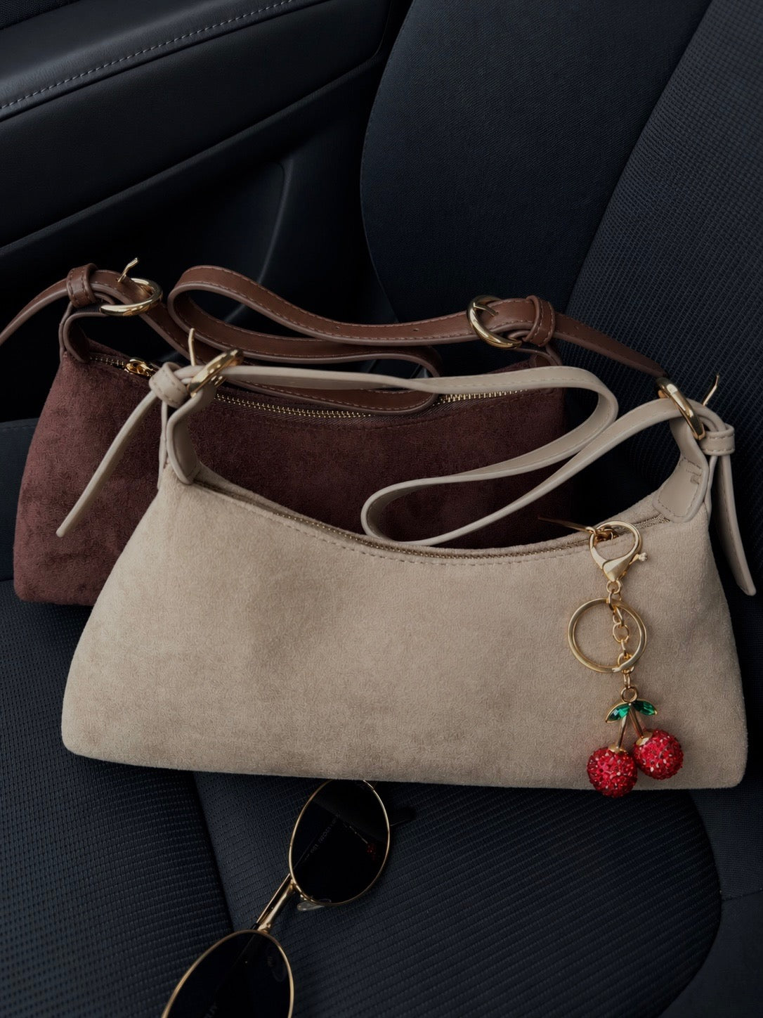 September Suede Bag