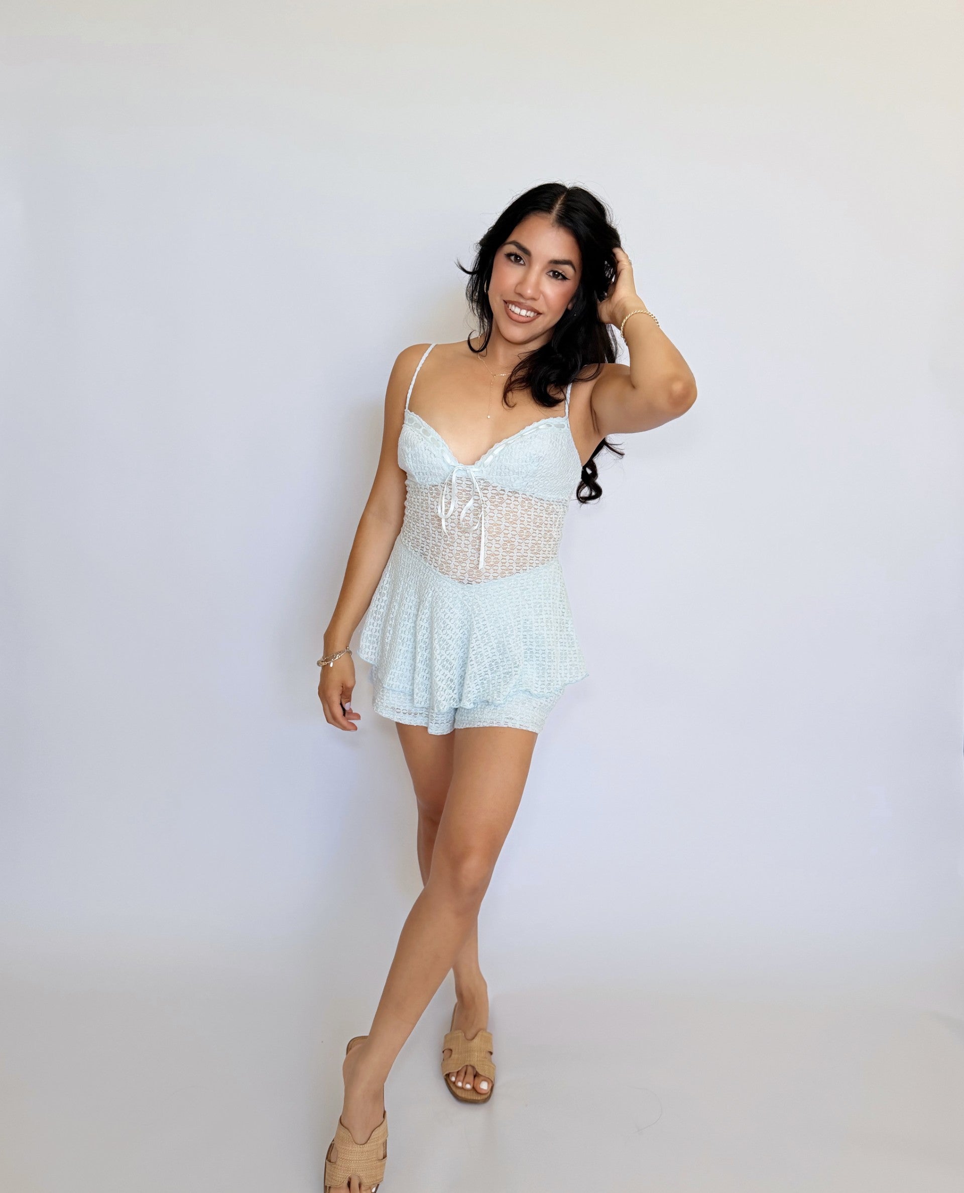 Celeste Lace Romper