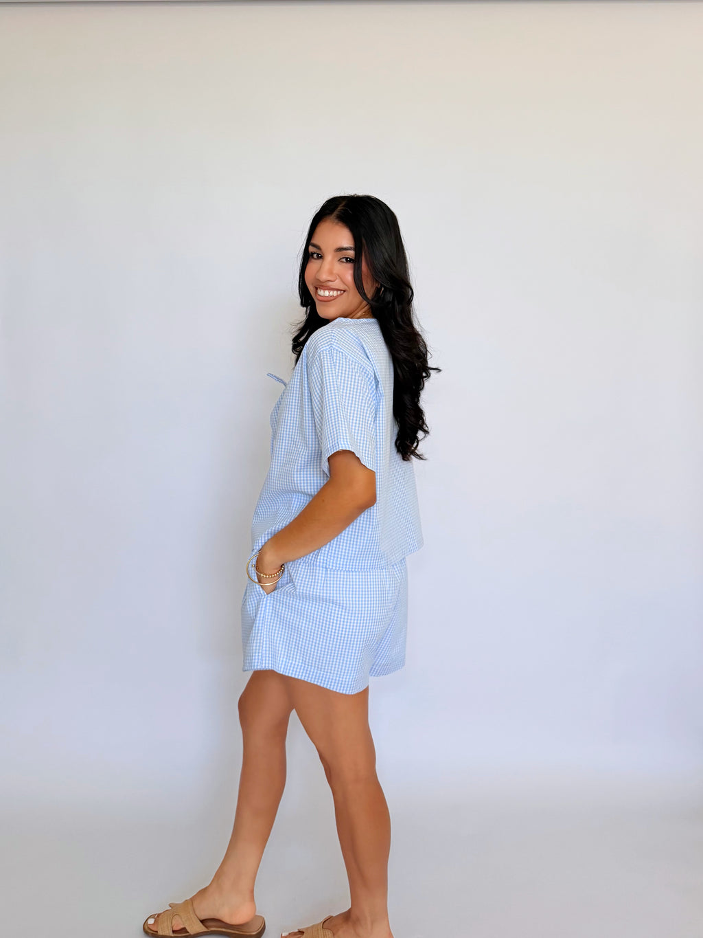 The Capri Gingham Set
