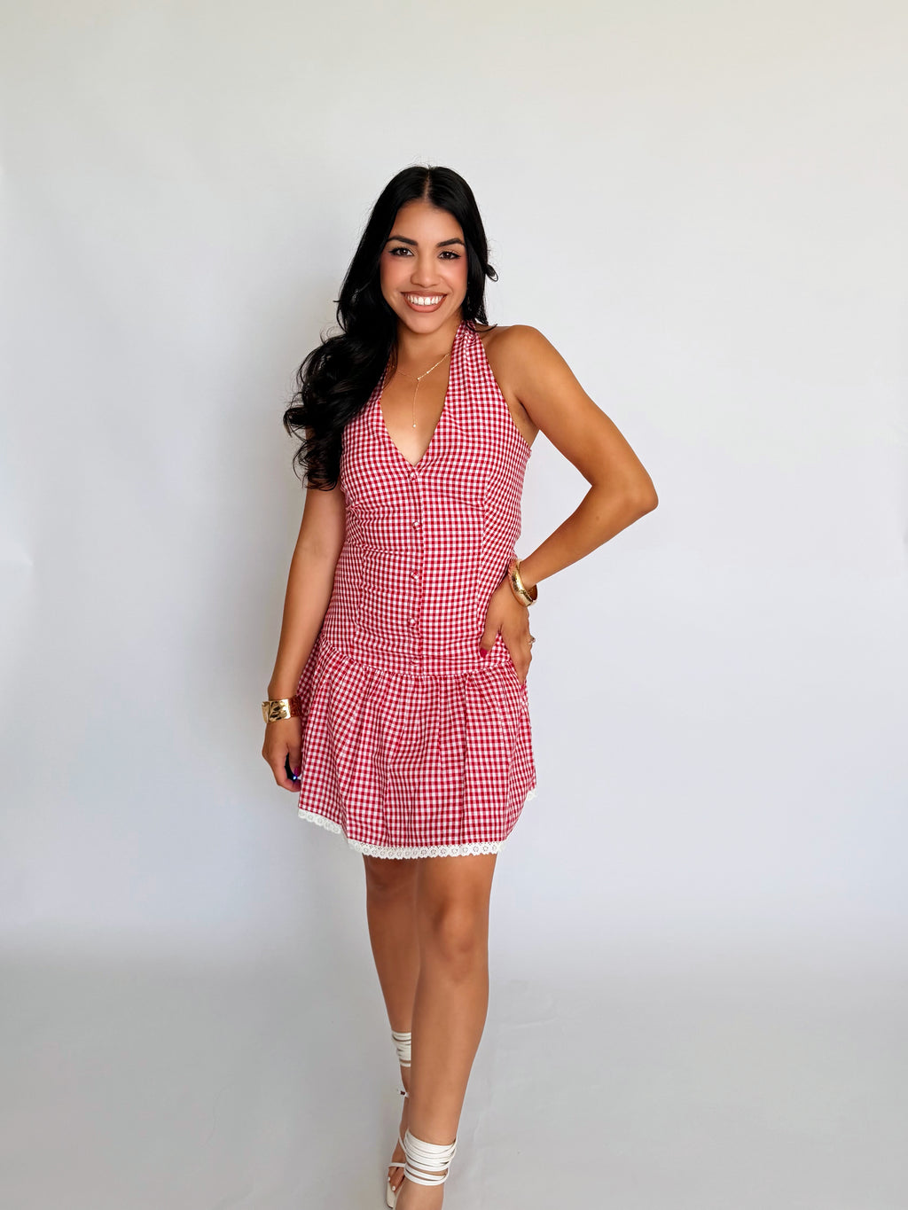 Strawberry Picnic Dress