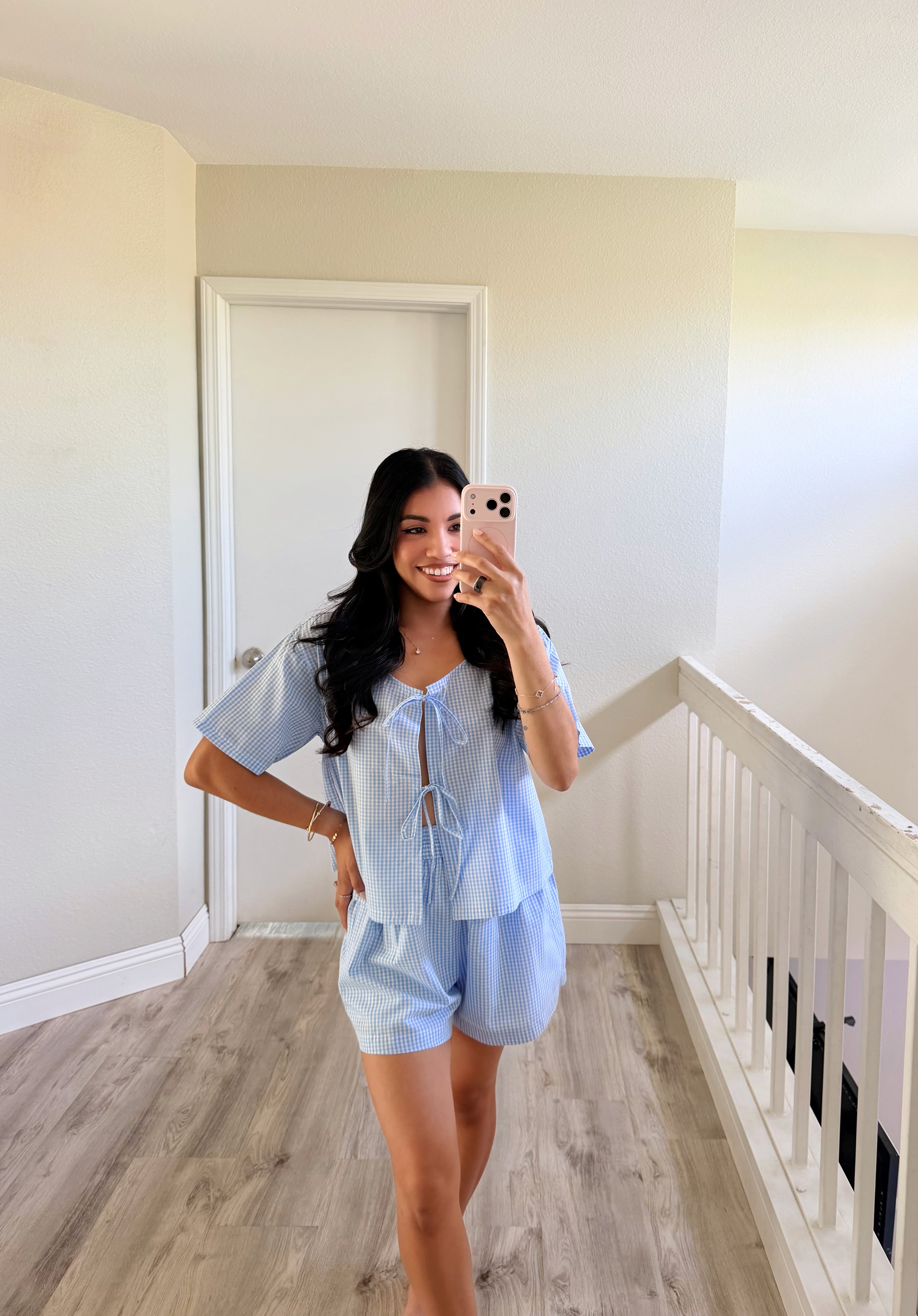 The Capri Gingham Set