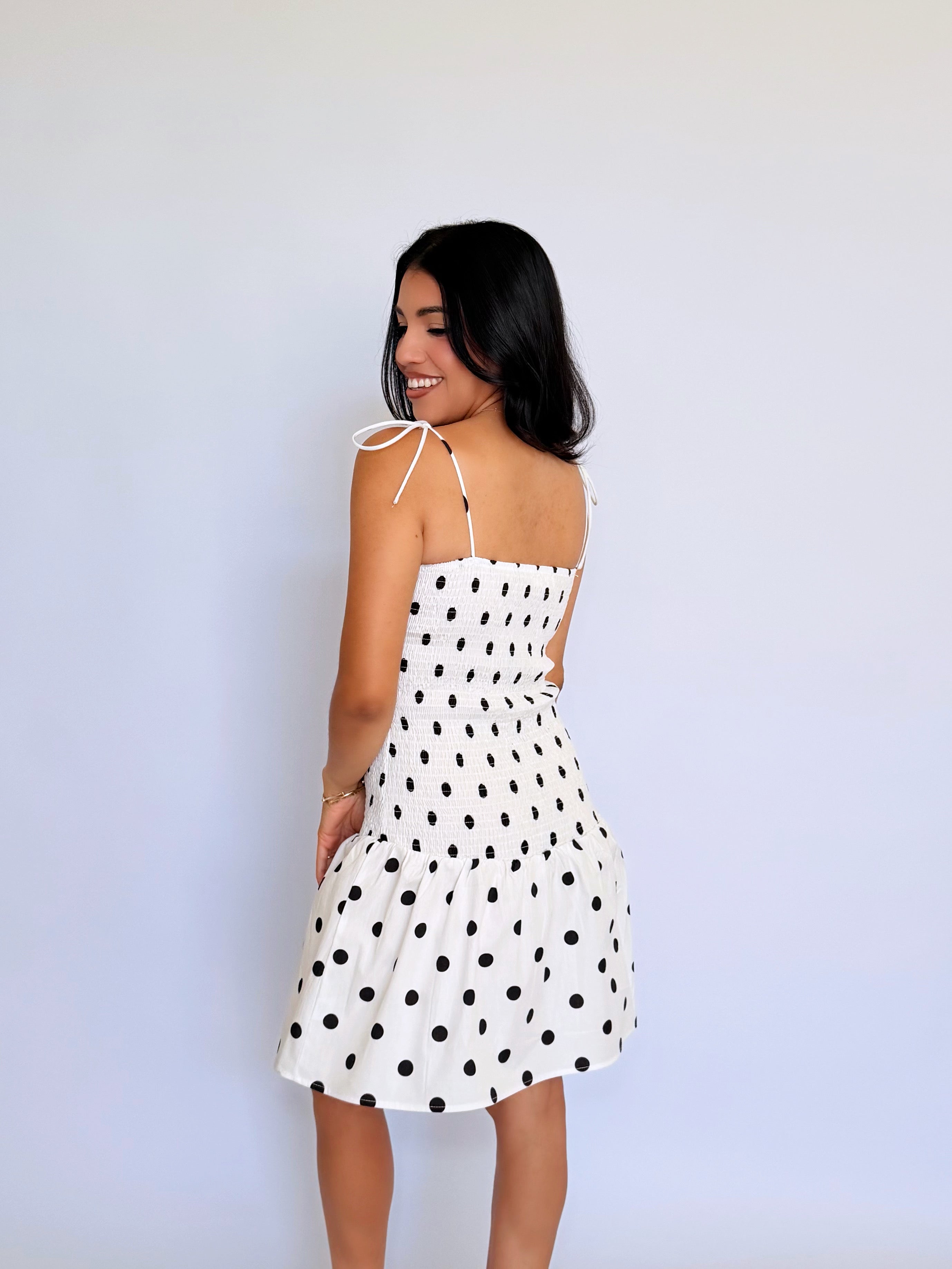 The Darling Dot Mini Dress
