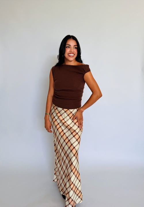 Almost Autumn Midi Skirt