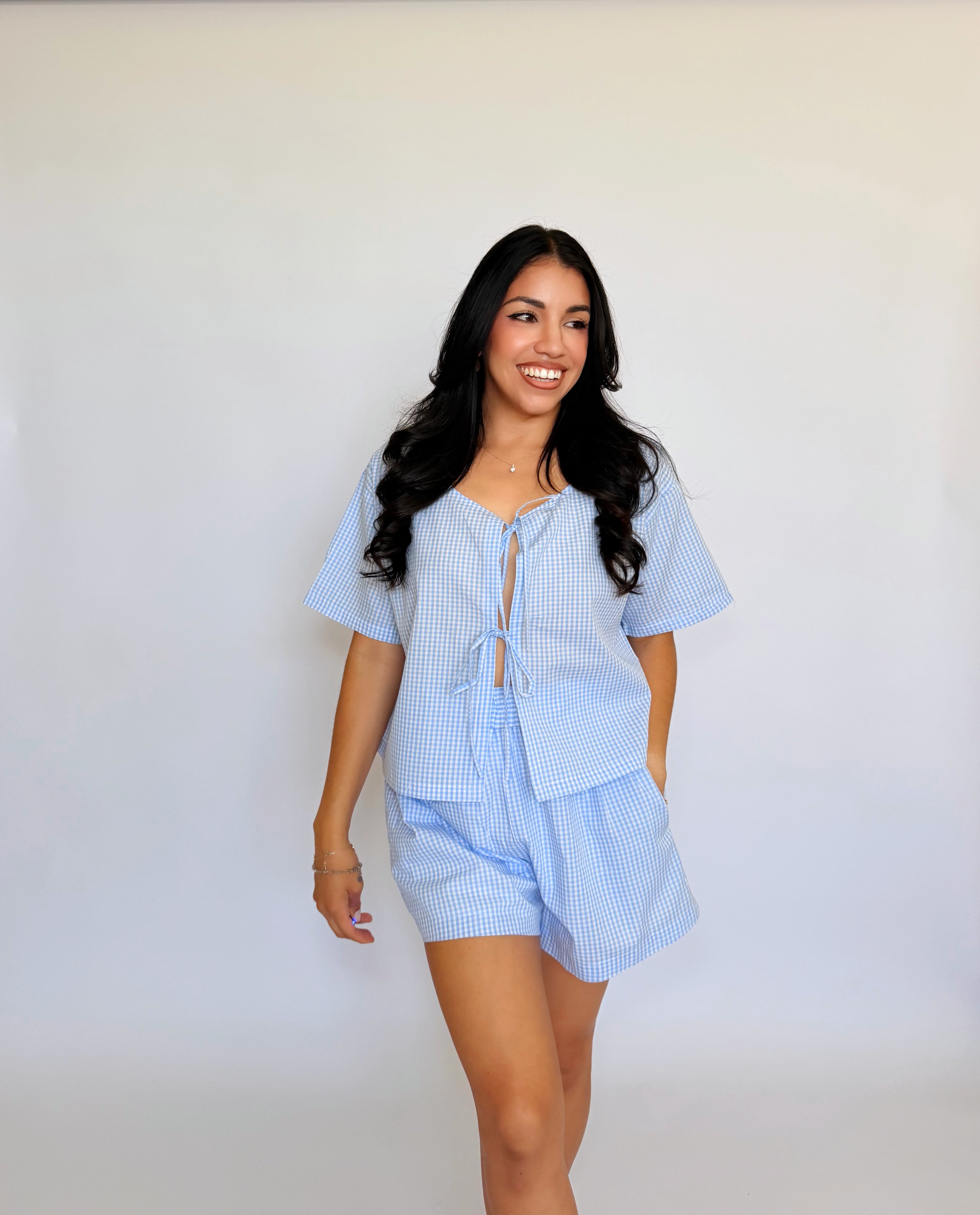 The Capri Gingham Set