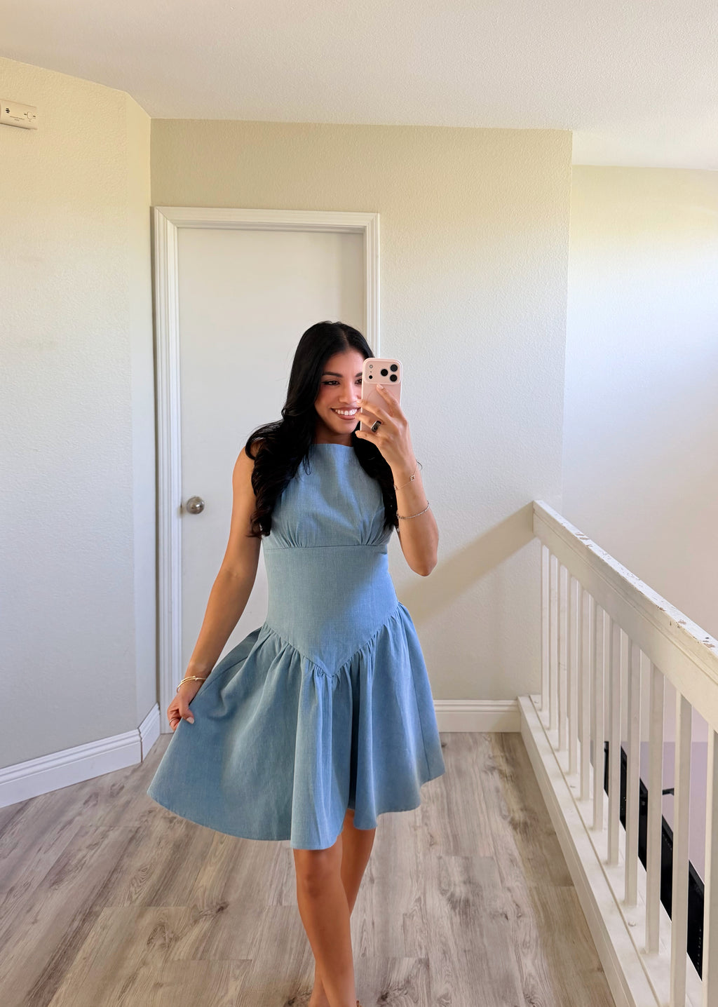 The Sweet Escape Denim Dress