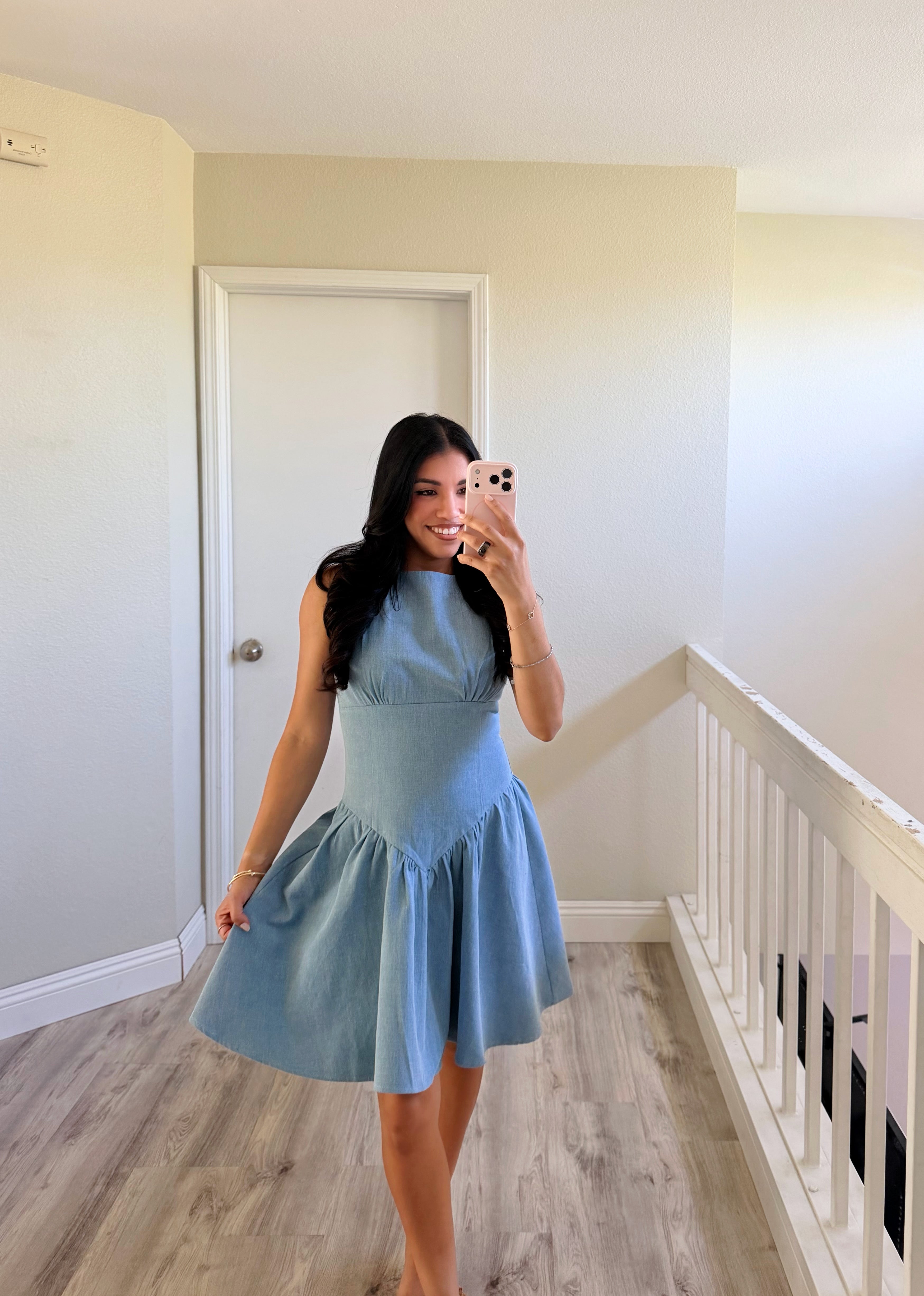 The Sweet Escape Denim Dress