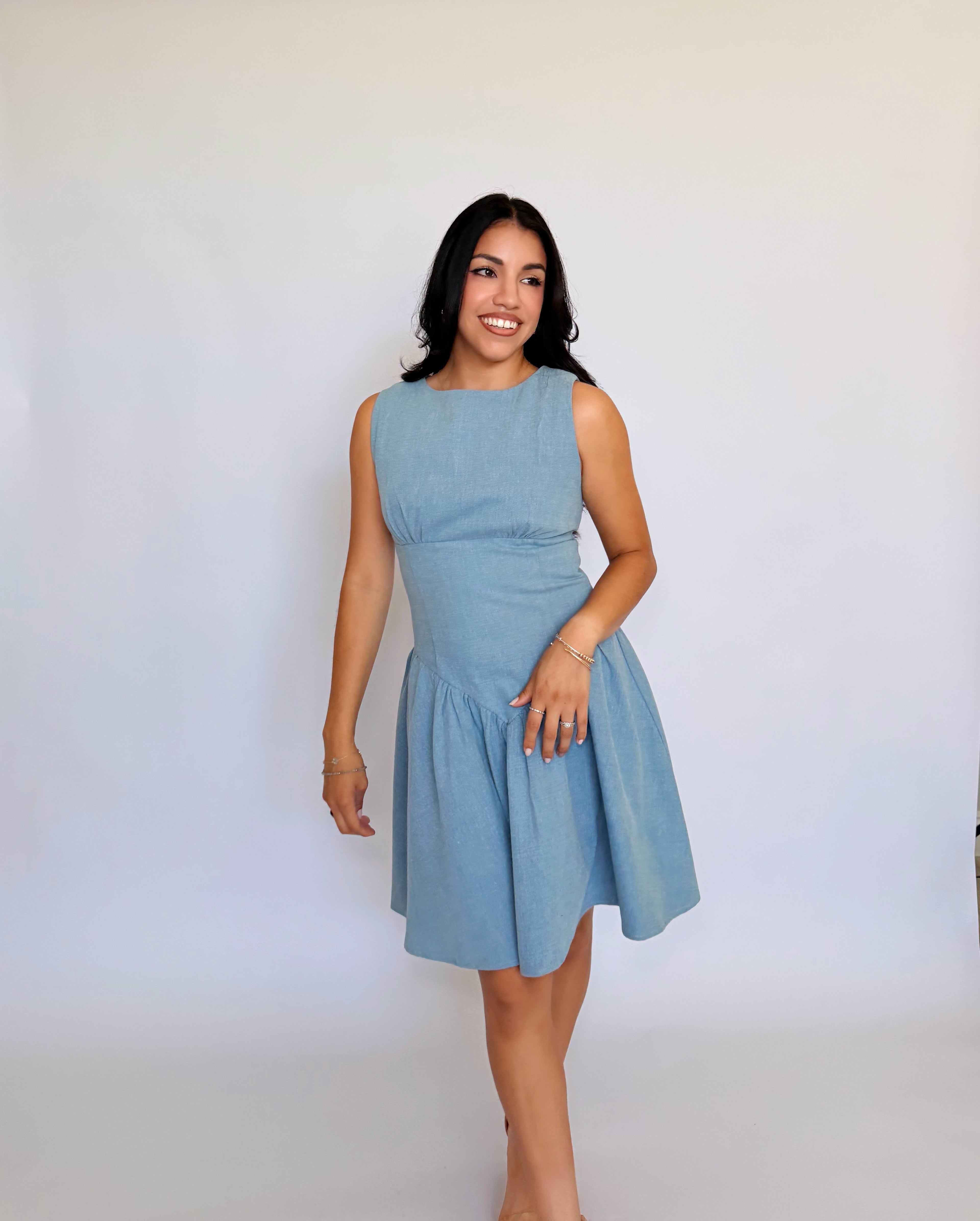 The Sweet Escape Denim Dress