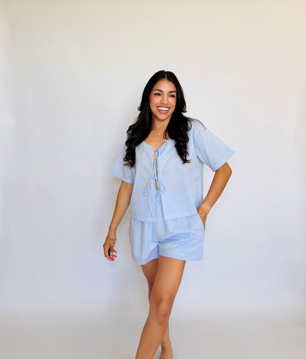 The Capri Gingham Set
