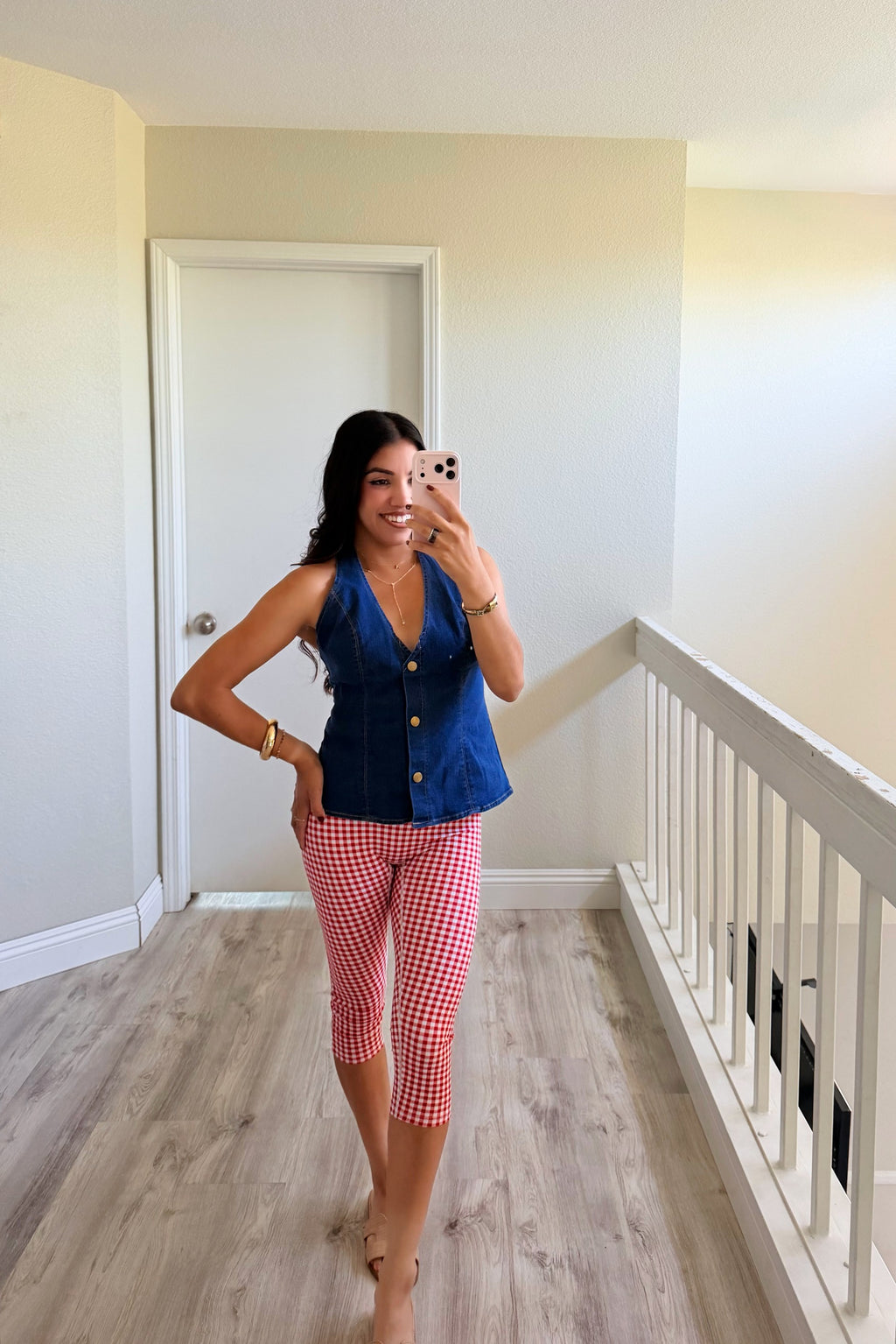 All American Denim Halter