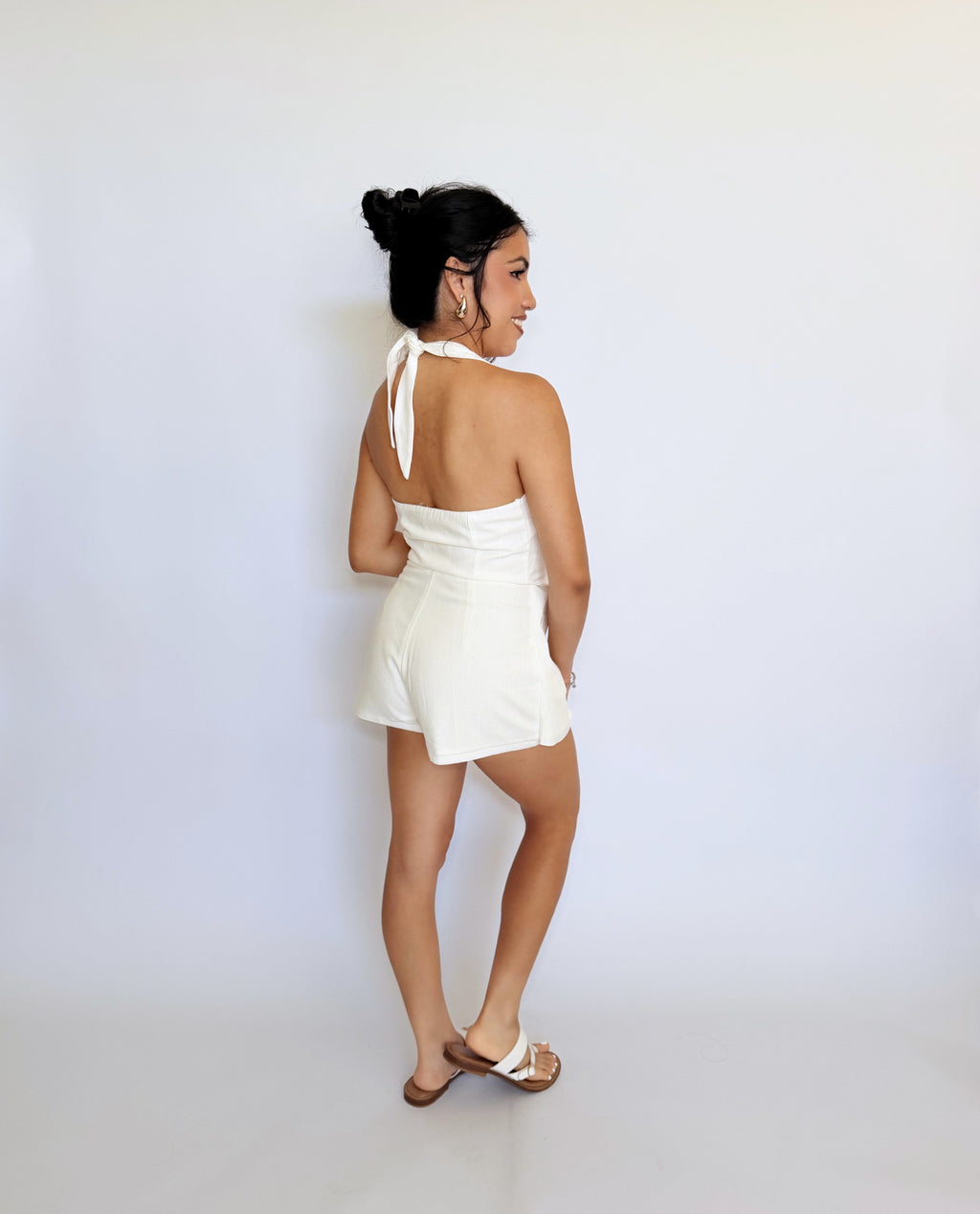 The Haven Linen Romper