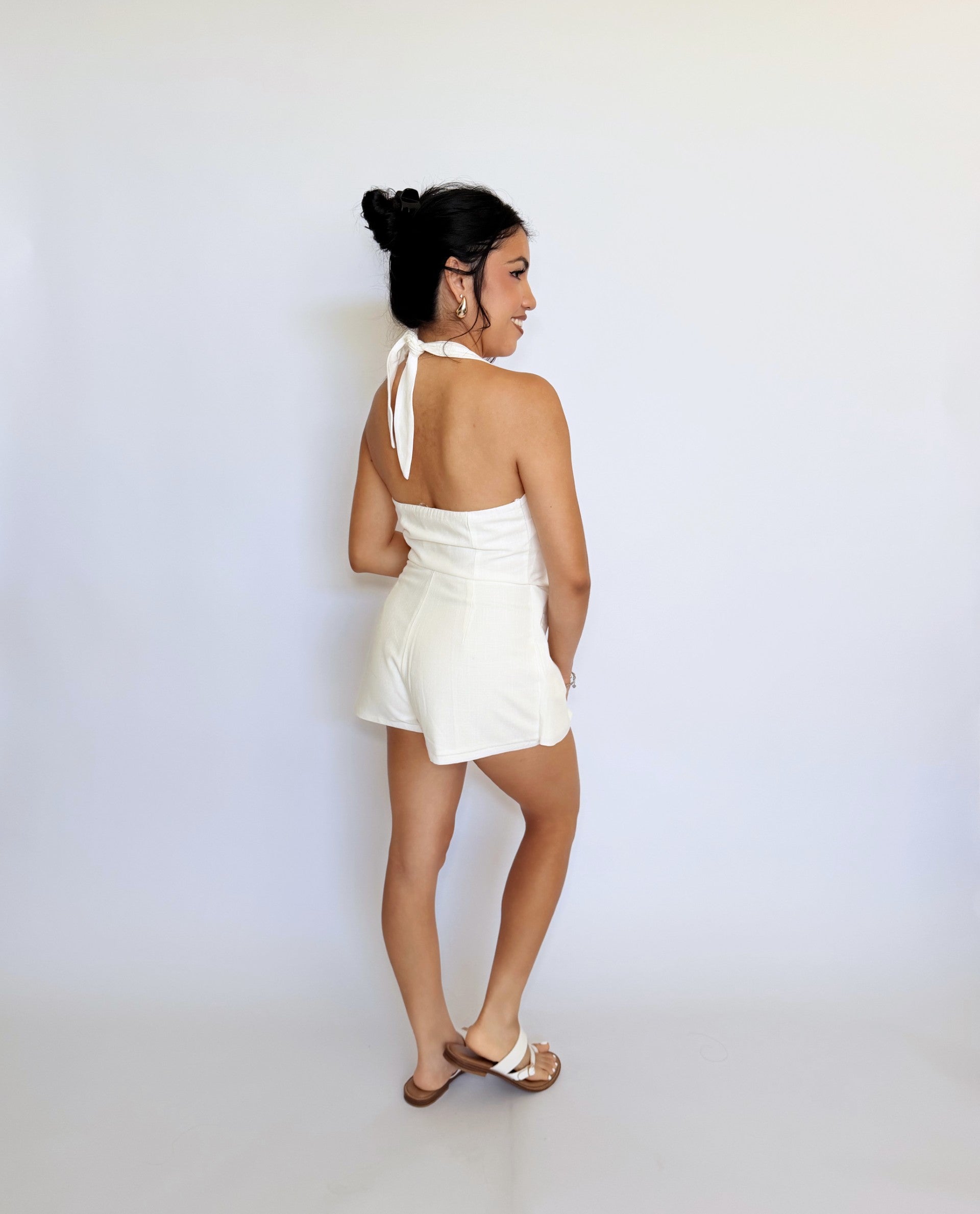 The Haven Linen Romper